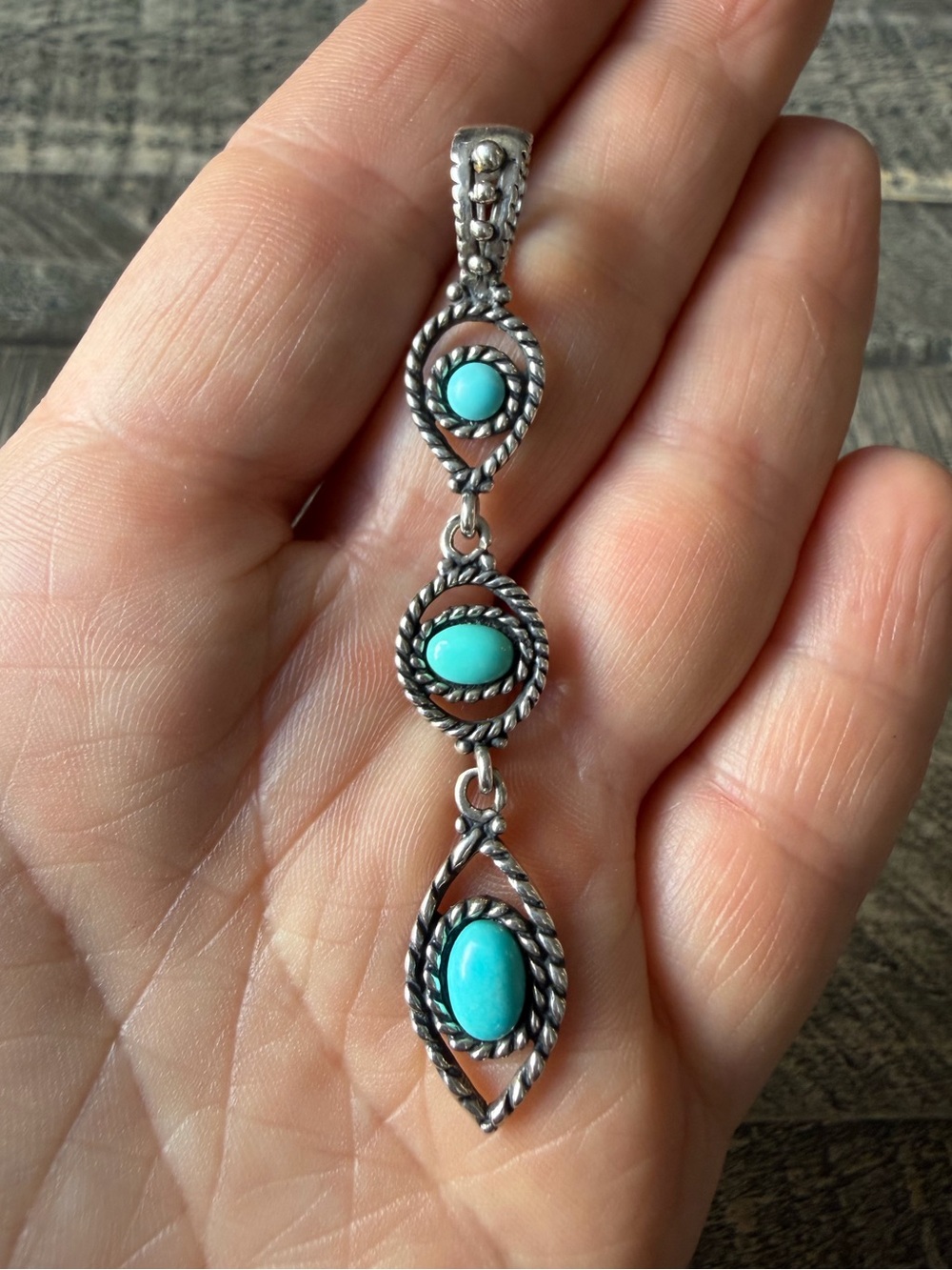 Sterling & Turquoise pendant